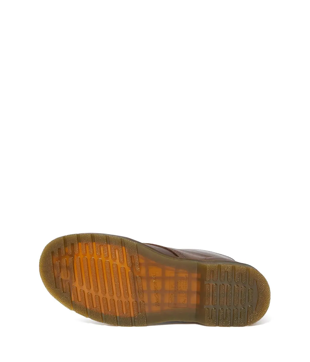 Dr. Martens 1460 Crazy Horse Leather Boots | Classic 8-Eye Design, Brown, US 14 Men / Women 15 - view 7