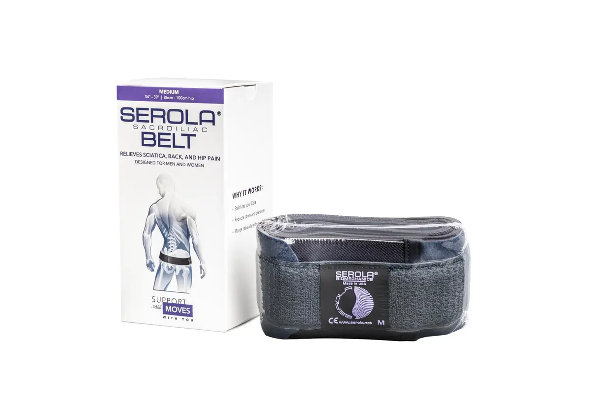 Serola Sacroiliac Belt Medium | SI Joint Dysfunction Support for Lower Back Pain - main product image