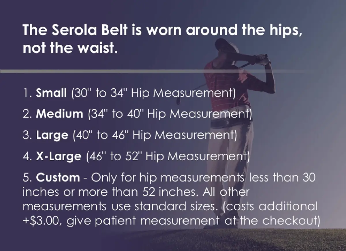 Serola Sacroiliac Belt Medium | SI Joint Dysfunction Support for Lower Back Pain - view 5