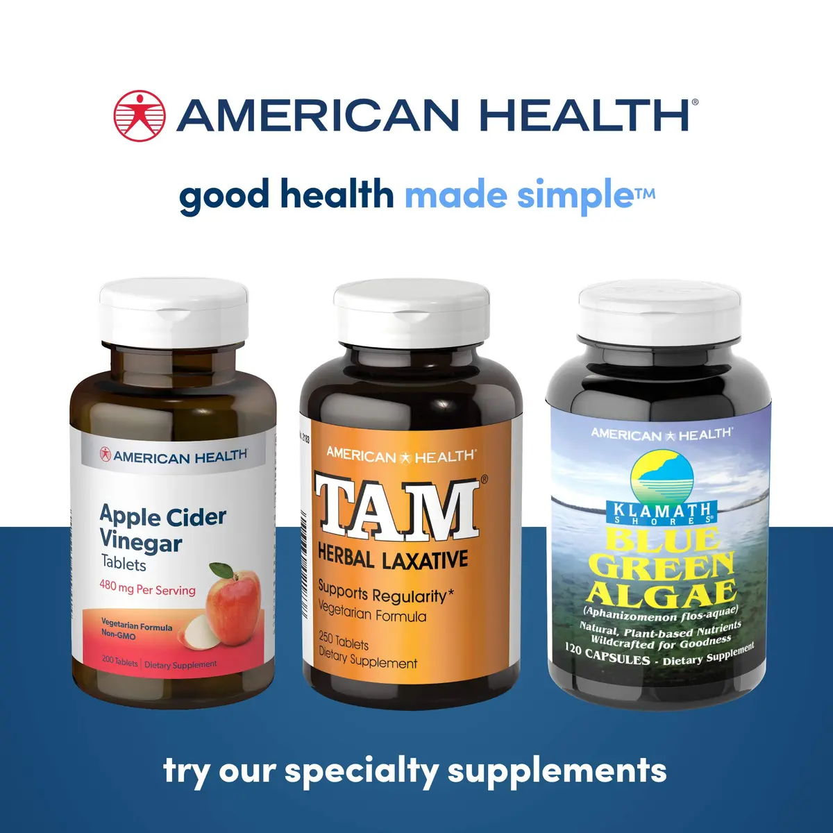 American Health Klamath Shores Blue Green Algae Capsules, 120 Servings | Wildcrafted, Vegan, Sugar-Free - view 5