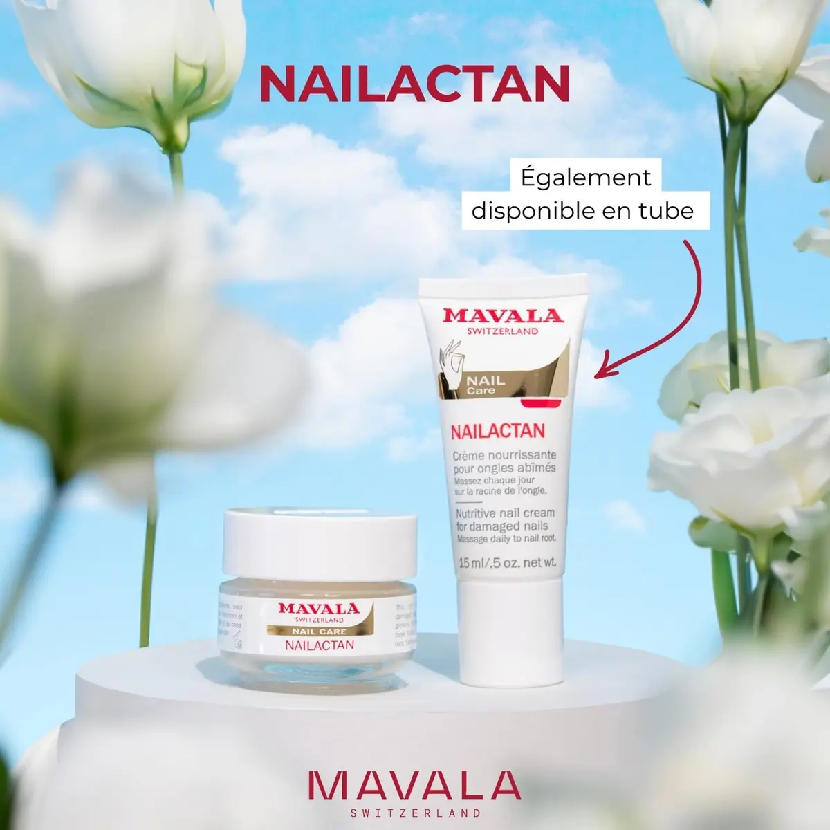 MAVALA Nail Care Nailactan Nutritive 0.5 Oz | Nourishing, Moisturizing Nail & Cuticle Cream for Damaged Nails - view 6