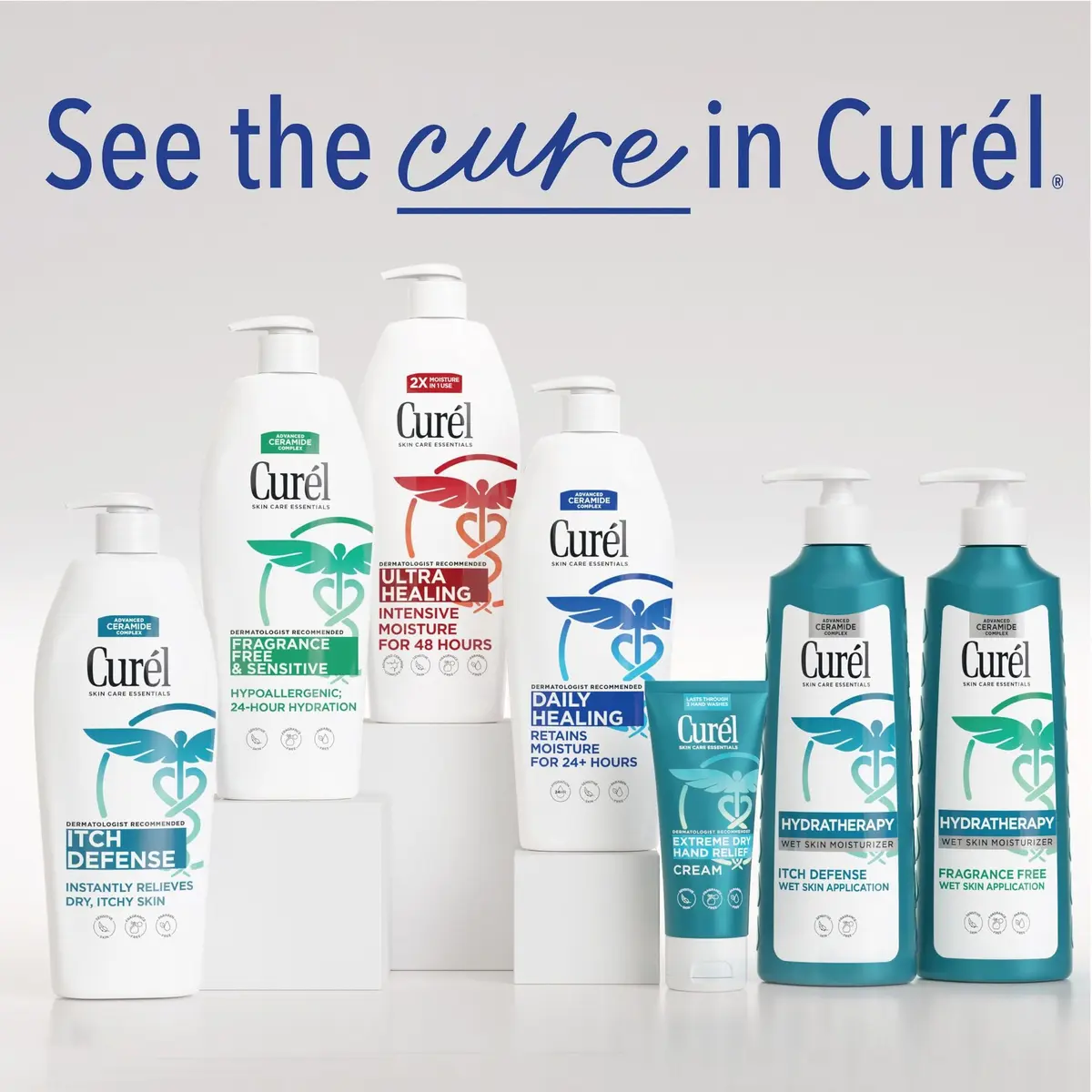 Curel Ultra Healing Body Lotion, Fragrance-Free Moisturizer 591ml (20 fl Oz) | Advanced Ceramide Complex for Dry, Sensitive Skin - view 7