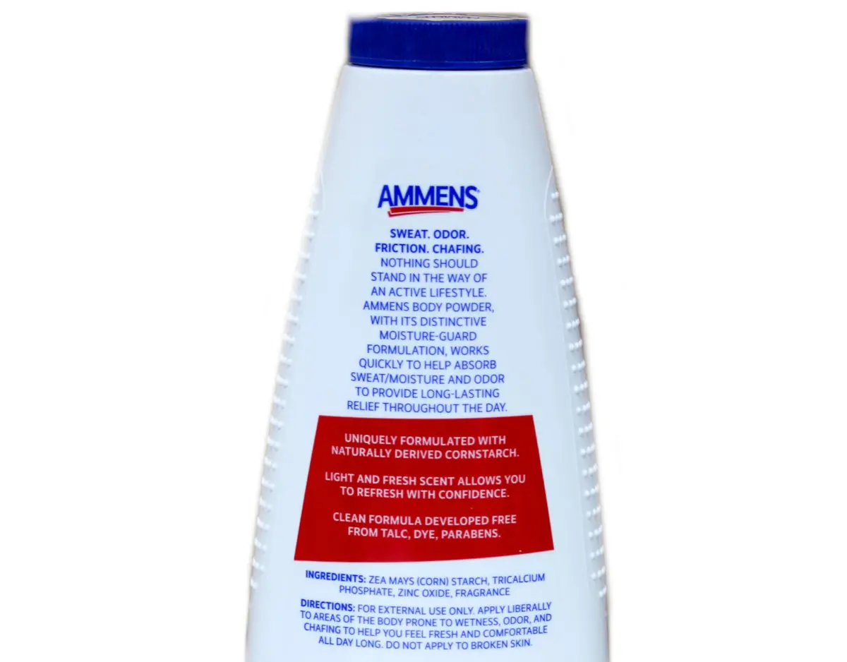 AMMENS Powder, Original - 11 oz | Soothes skin irritations, deodorizes & prevents chafing - view 4