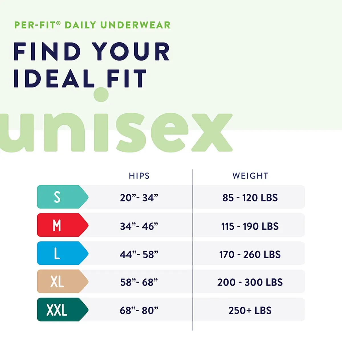 Prevail Per-Fit Daily Underwear, Medium, 80 ct | Optimum Leakage Safety for Severe Incontinence - view 3