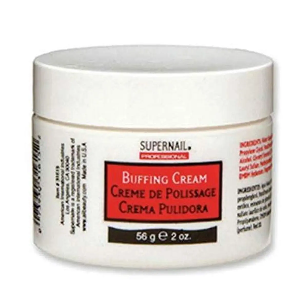 SuperNail Nail Buffing Cream 1 Fl Oz | Natural Nail Shine & Finish (70-120 chars) - main product image