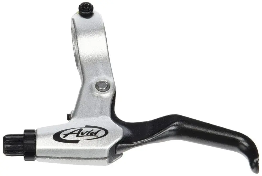 Avid FR-5 Brake Lever Set Silver/Black 155g (0.34 lb) | Compatible with Linear Pull & Mechanical Disc Brakes - main product image