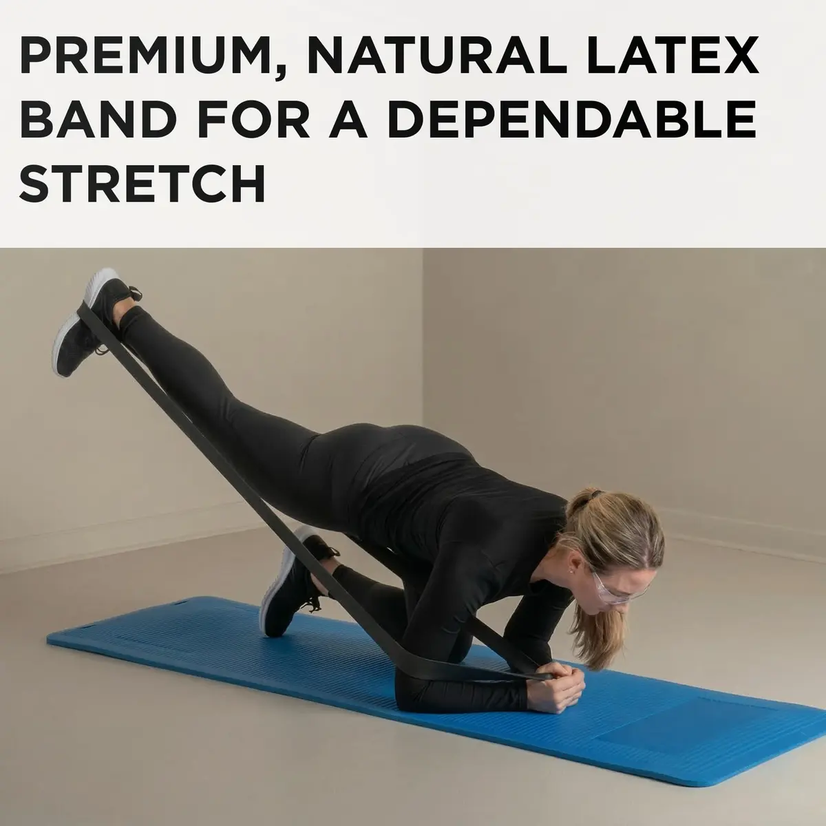 THERABAND Resistance Band Black, Special Heavy, 6-Yard Roll | Latex Exercise & Rehab Band - view 4