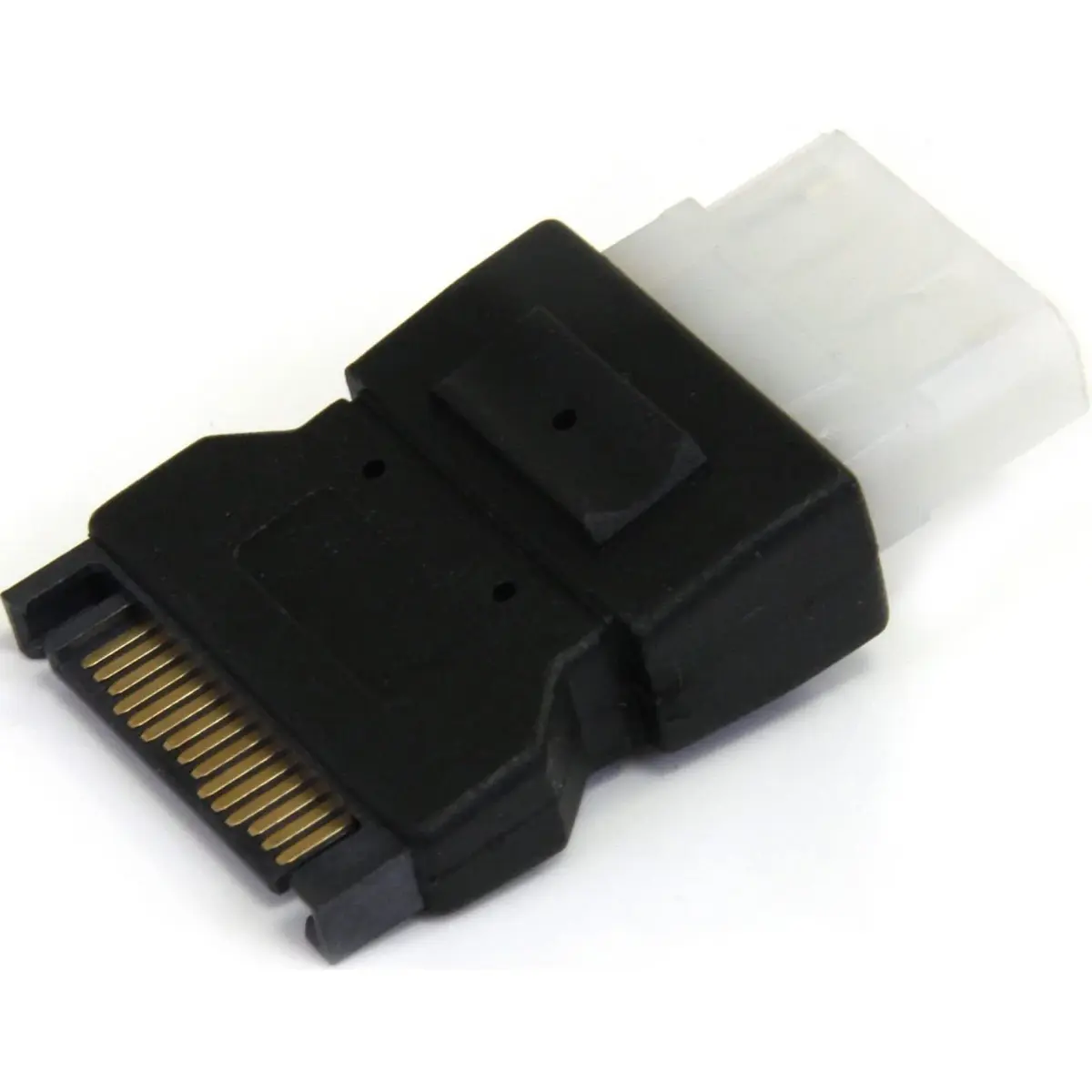 StarTech.com SATA to LP4 15 Pin Power Adapter Cable | 2-inch Black - main product image