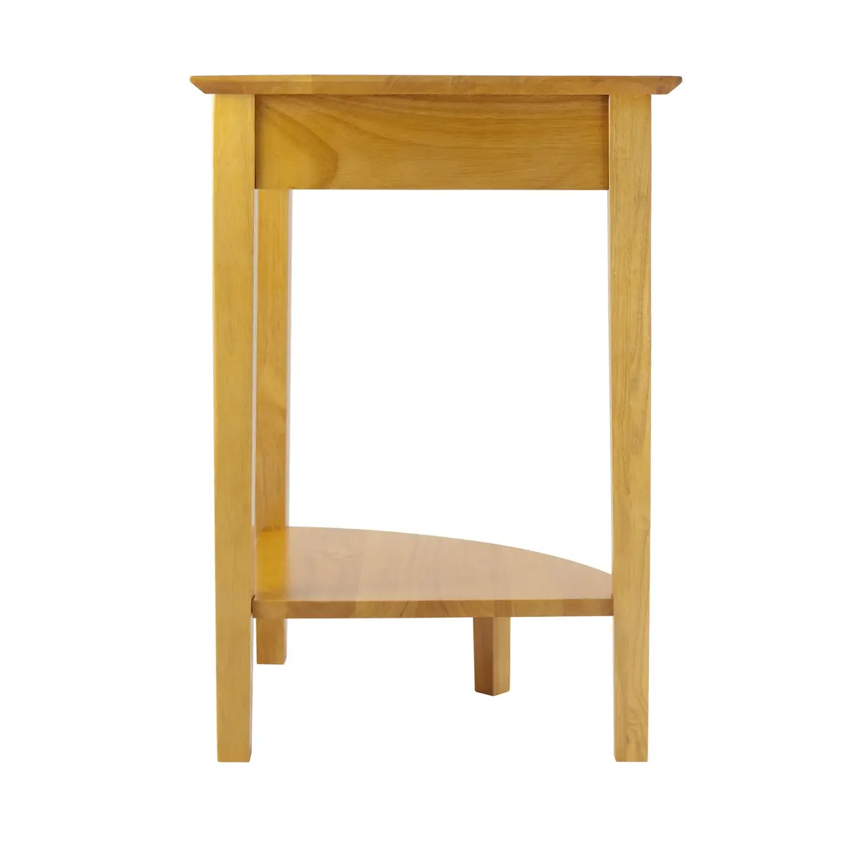 Winsome Studio Writing Desk with Drawers, Honey, 29" | Compact Home Office Table - view 3
