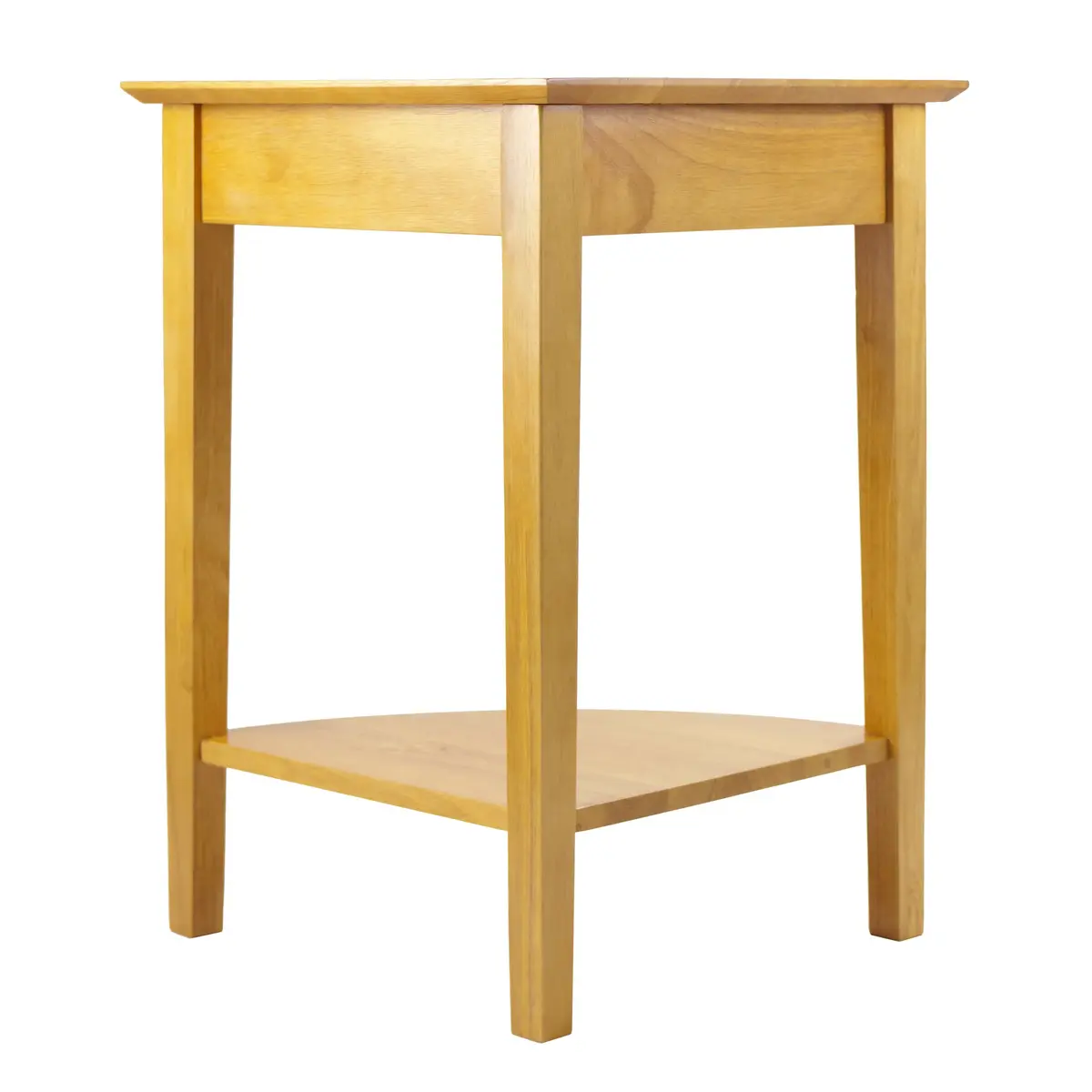 Winsome Studio Writing Desk with Drawers, Honey, 29" | Compact Home Office Table - view 4