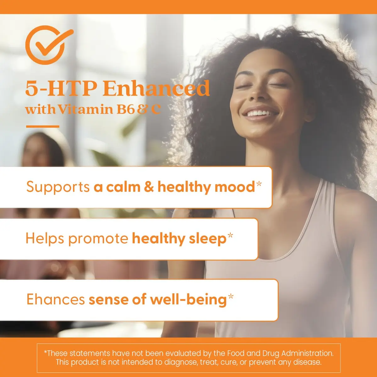 Doctor's BEST 5-HTP Enhanced with Vitamins B6 & C, Non-GMO, 120 Veg Caps | Supports Mood & Sleep - view 3