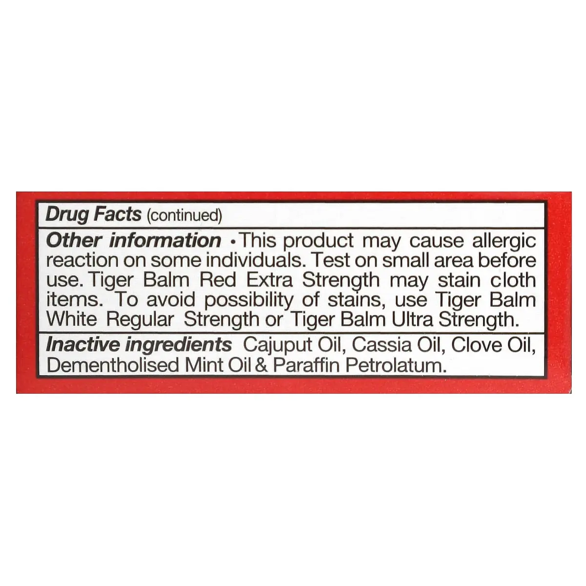 Tiger Balm Extra Strength 4 g Balm | Pain Relief Rub for Muscles & Joints - view 3