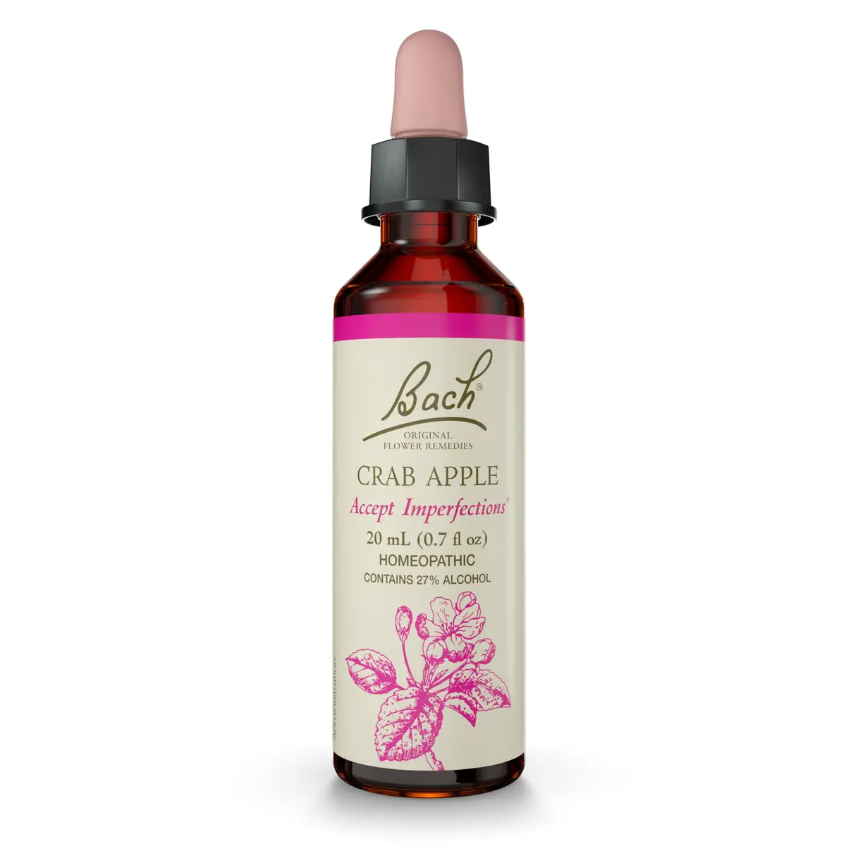 Bach Flower Remedies Crab Apple 20ml | Natural Emotional Balance Support - main product image