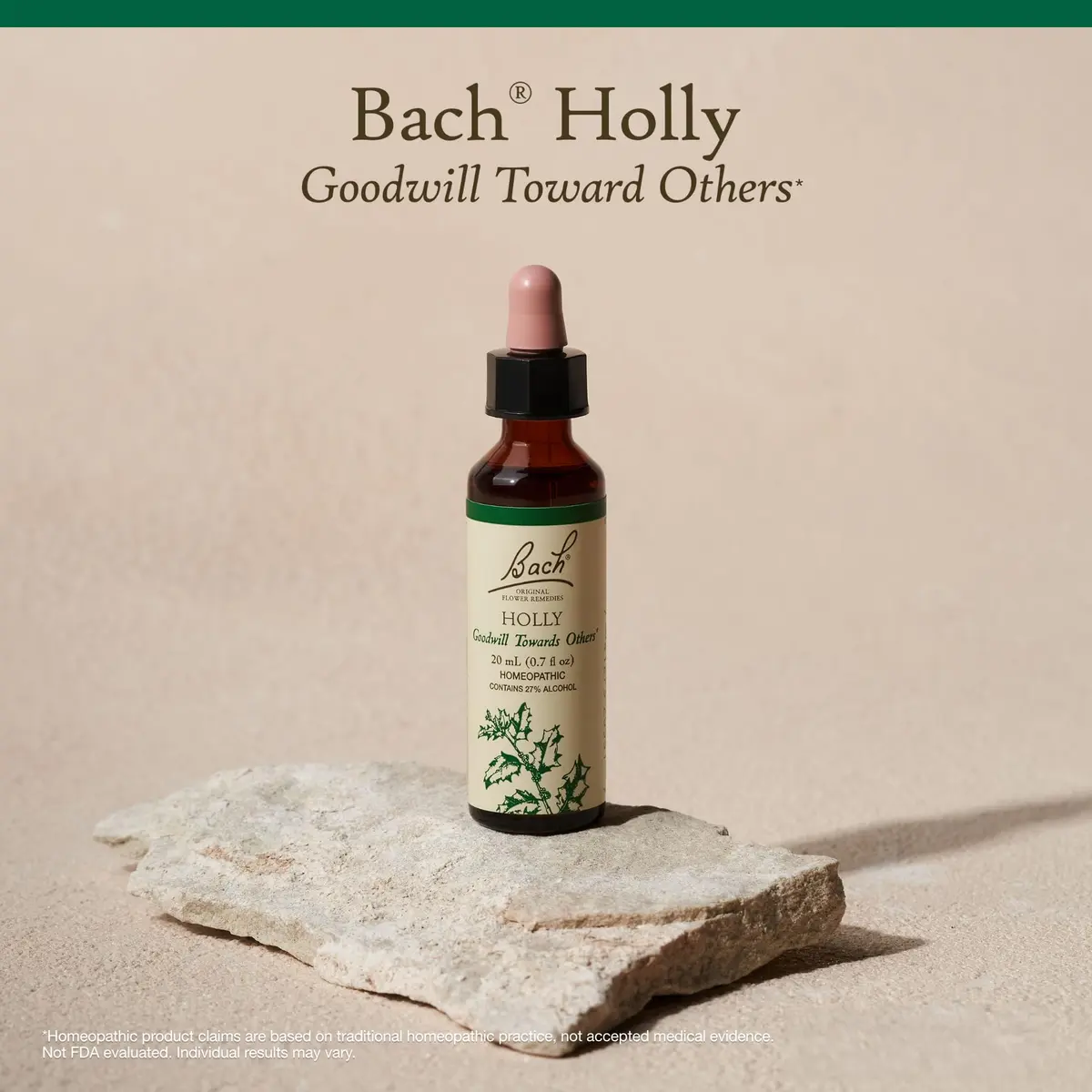 Bach Flower Remedies Holly 20ml | Emotional Balance & Goodwill (120 chars) - view 5