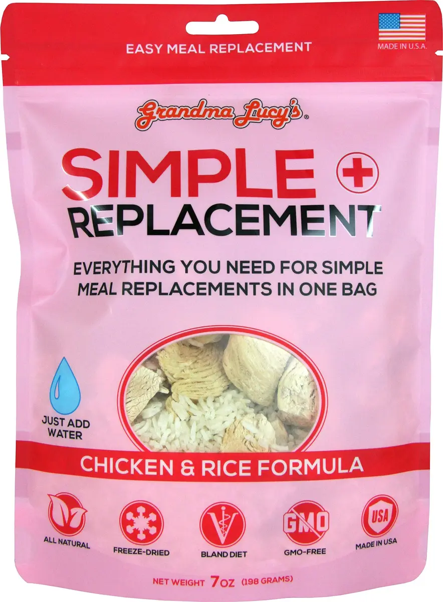 Grandma Lucy's Chicken & White Rice Freeze-Dried Dog Food 7Oz | Simple, Gmo-Free & Grain-Free - main product image