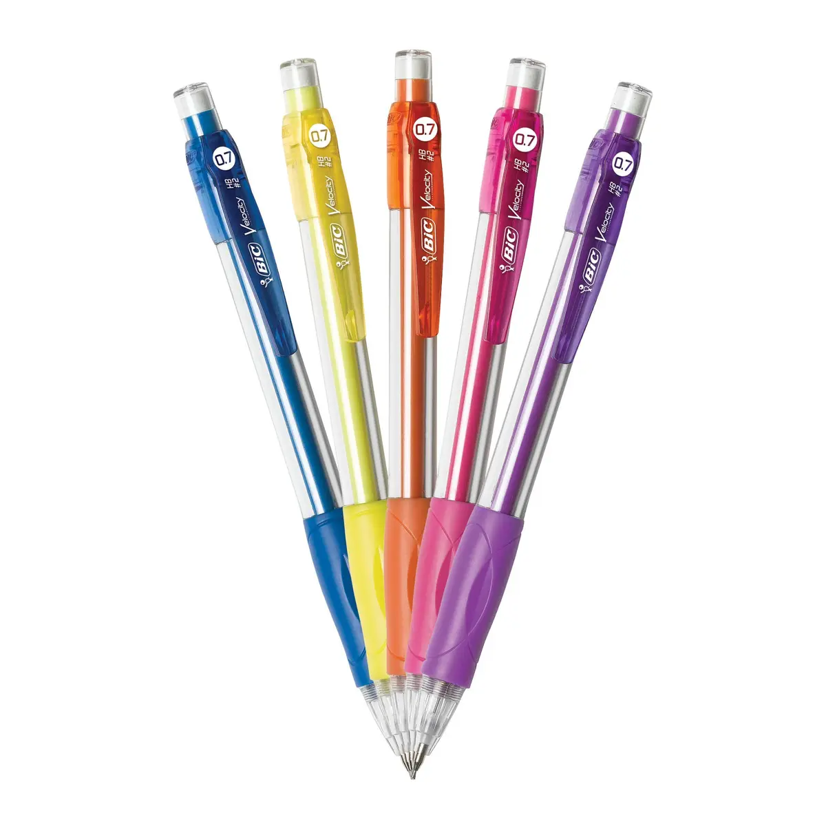 BIC Velocity Mechanical Pencils, 2-Count Pack, Medium Point, 0.7mm | Reliable, Smudge-Free Writing - view 3
