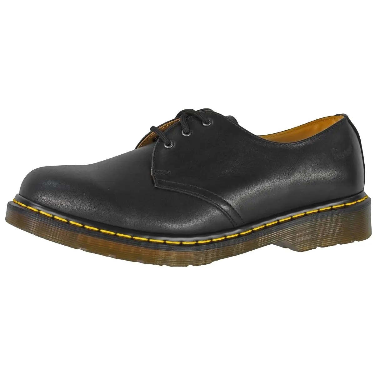 Dr. Martens 1461 Nappa Black Leather Oxford Shoes | Classic 3-Eye Design, Narrow Fit, 12 M US Men/13 M US Women - main product image
