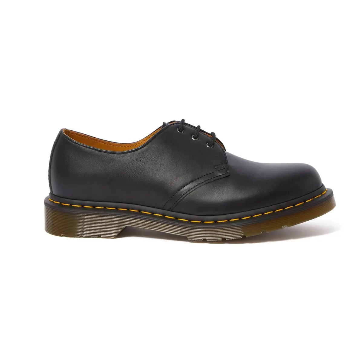 Dr. Martens 1461 Nappa Black Leather Oxford Shoes | Classic 3-Eye Design, Narrow Fit, 12 M US Men/13 M US Women - view 7