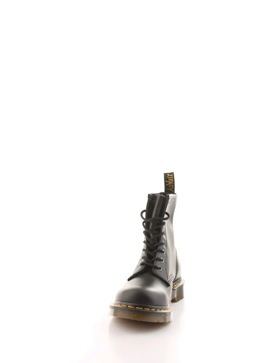 Dr. Martens Womens 1460 Nappa Leather 8 Eye Boot, Black, Size 5 | Edgy Comfort - view 2
