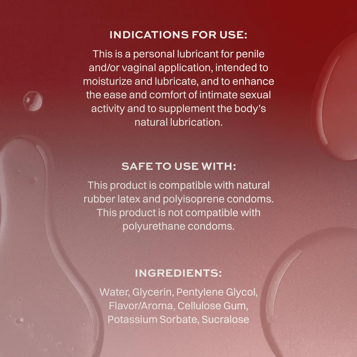 Wet Sexy Strawberry Edible Lube 3 Fl Oz | Sweet Flavor for Intimate Moments - view 2