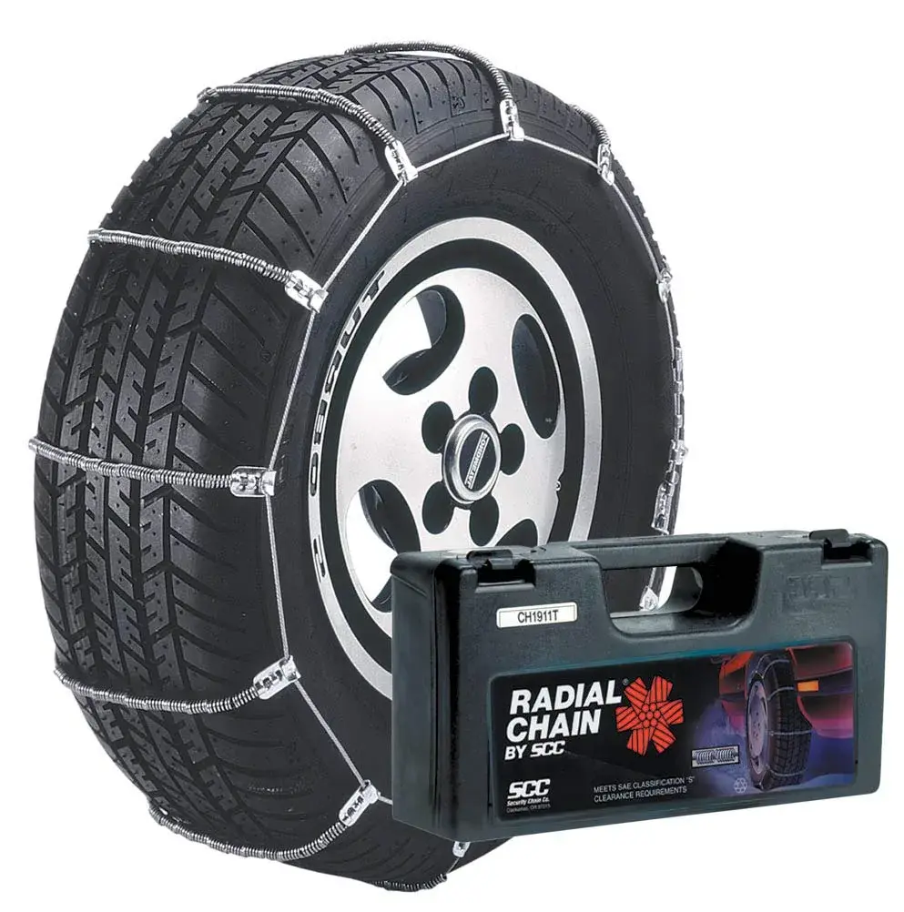 SCC SC1042 Radial Chain Cable Traction Tire Chain Set - 255mm (8.4in) | Smooth, Quiet Ride - view 2