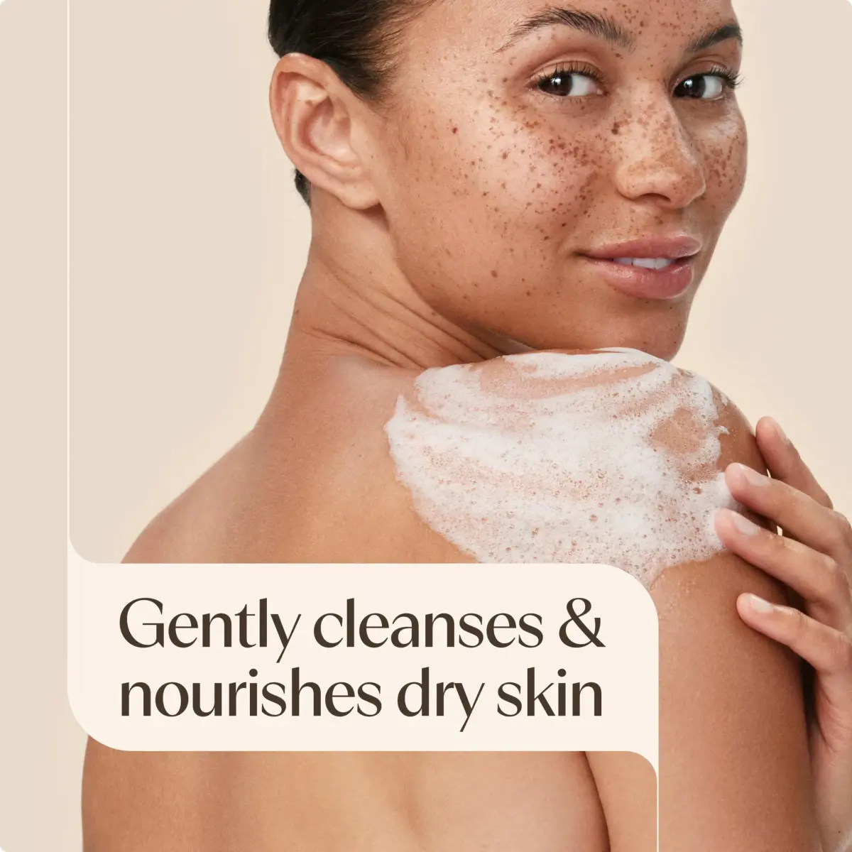 Aveeno Daily Moisturizing Body Wash for Normal to Dry Skin, Sensitive Skin Formula with Prebiotic Oat, 532ml (18 Fl Oz) | Gently Cleanses & Nourishes Dry Skin - view 3