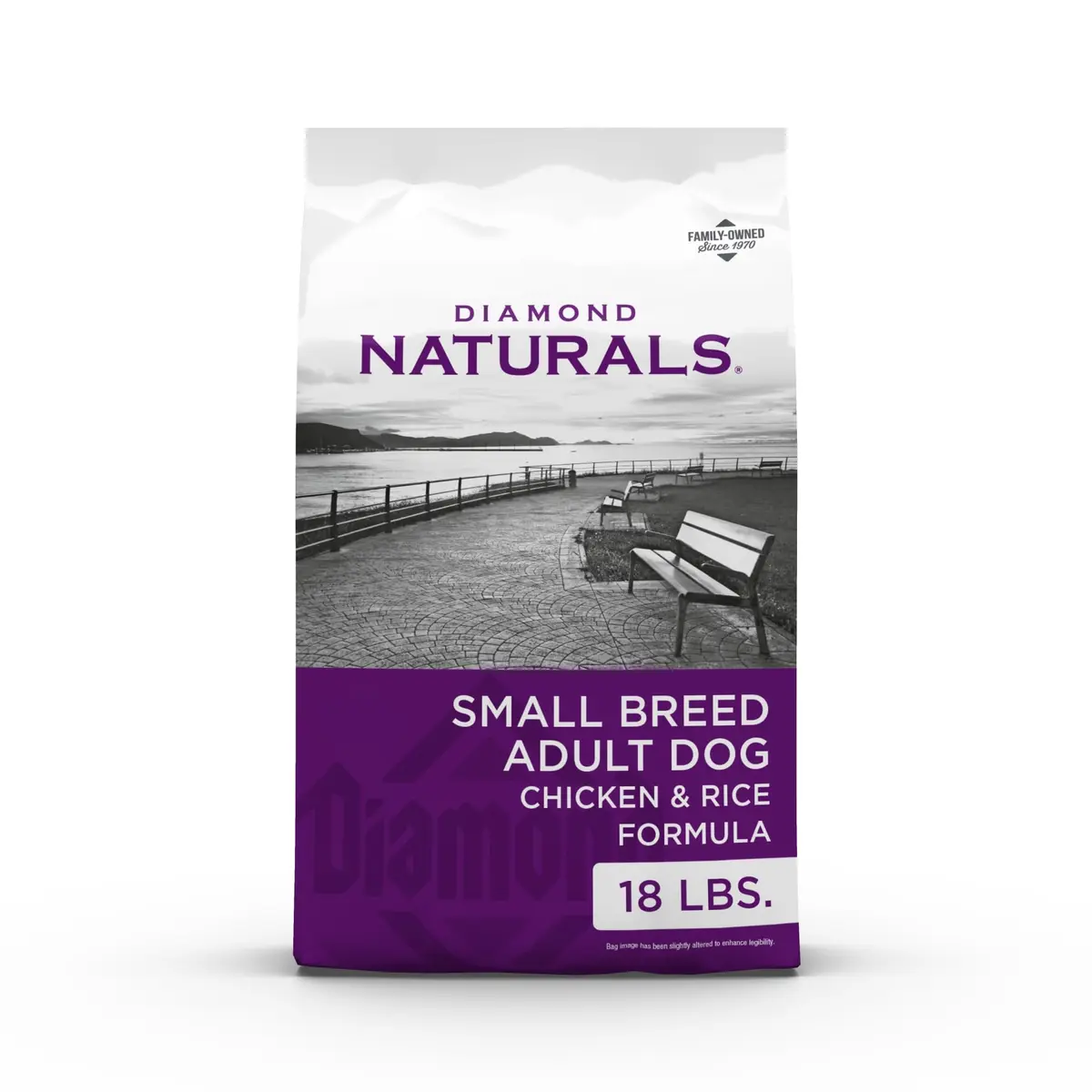 Diamond Naturals Small Breed Adult Dry Dog Food, Chicken & Rice, 18lb | Supports Small Breed Needs & Digestion - main product image