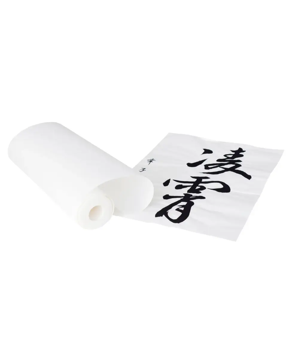 Yasutomo Rice Paper Roll 11" x 60' (27.94 cm x 18.29 m) | Acid-Free White Paper for Art & Drawing - view 2