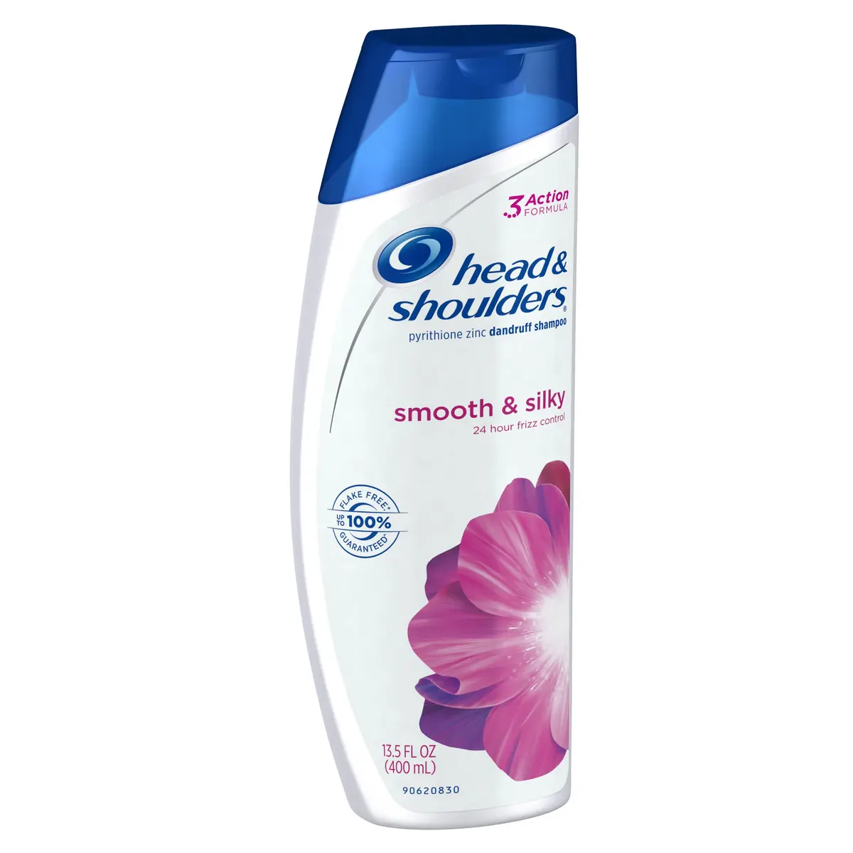 Head & Shoulders Smooth & Silky Anti-Dandruff Shampoo 399ml (13.5 Fl Oz) | 24-Hour Frizz Control - view 5