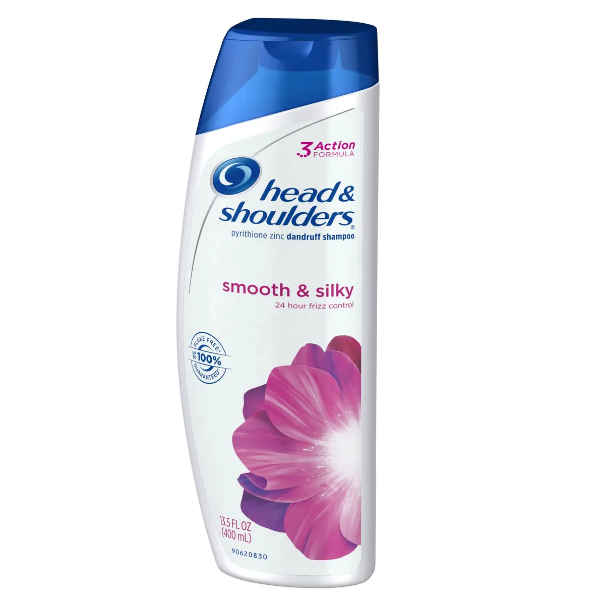 Head & Shoulders Smooth & Silky Anti-Dandruff Shampoo 399ml (13.5 Fl Oz) | 24-Hour Frizz Control - view 6