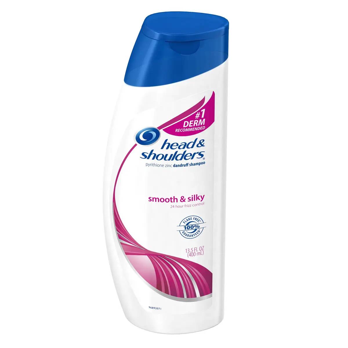 Head & Shoulders Smooth & Silky Anti-Dandruff Shampoo 399ml (13.5 Fl Oz) | 24-Hour Frizz Control - view 3