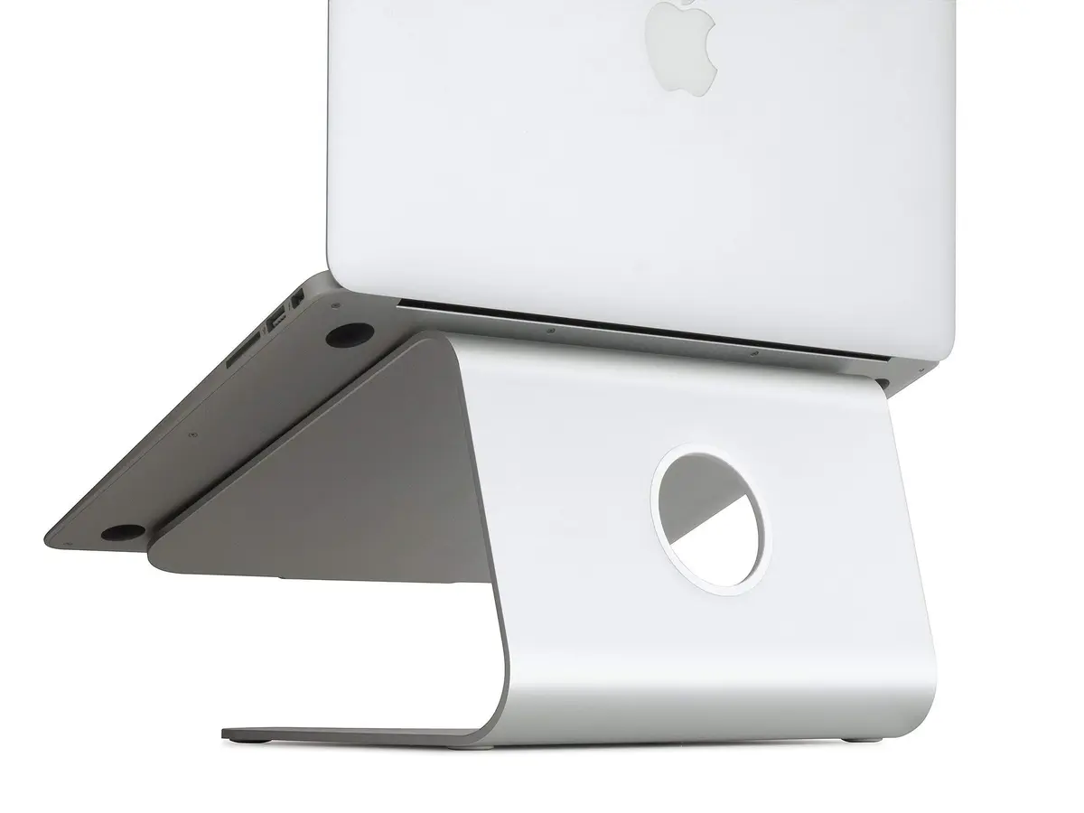 Rain Design mStand Laptop Stand (Silver, mStand) | Elevates Laptop Screen 5.9 Inches for Better Posture - view 3