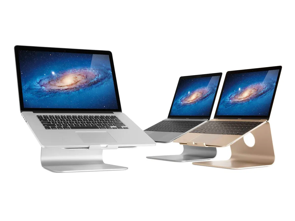 Rain Design mStand Laptop Stand (Silver, mStand) | Elevates Laptop Screen 5.9 Inches for Better Posture - view 4