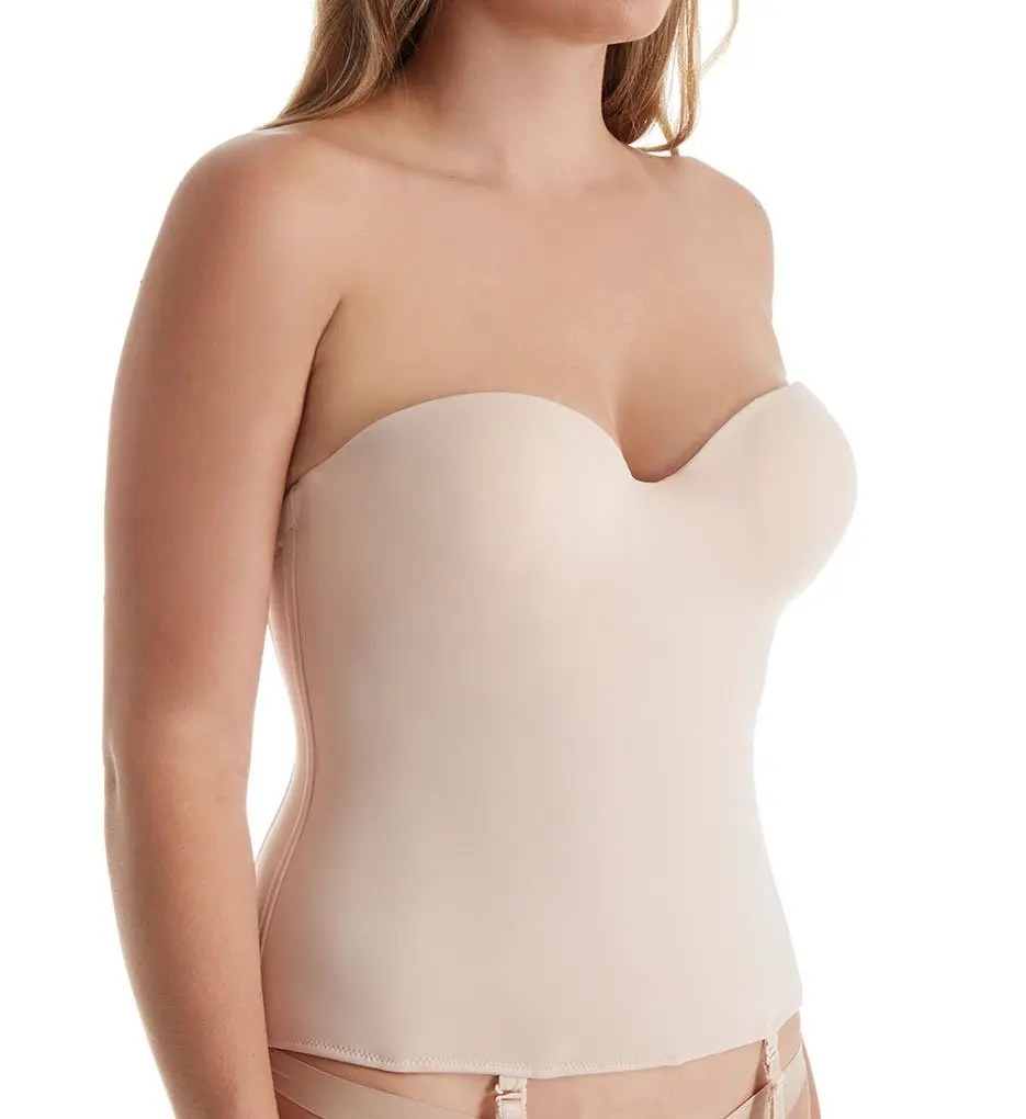 Carnival Women's Invisible Torsolette White 40B | Slim Waist & Curves Support - view 2