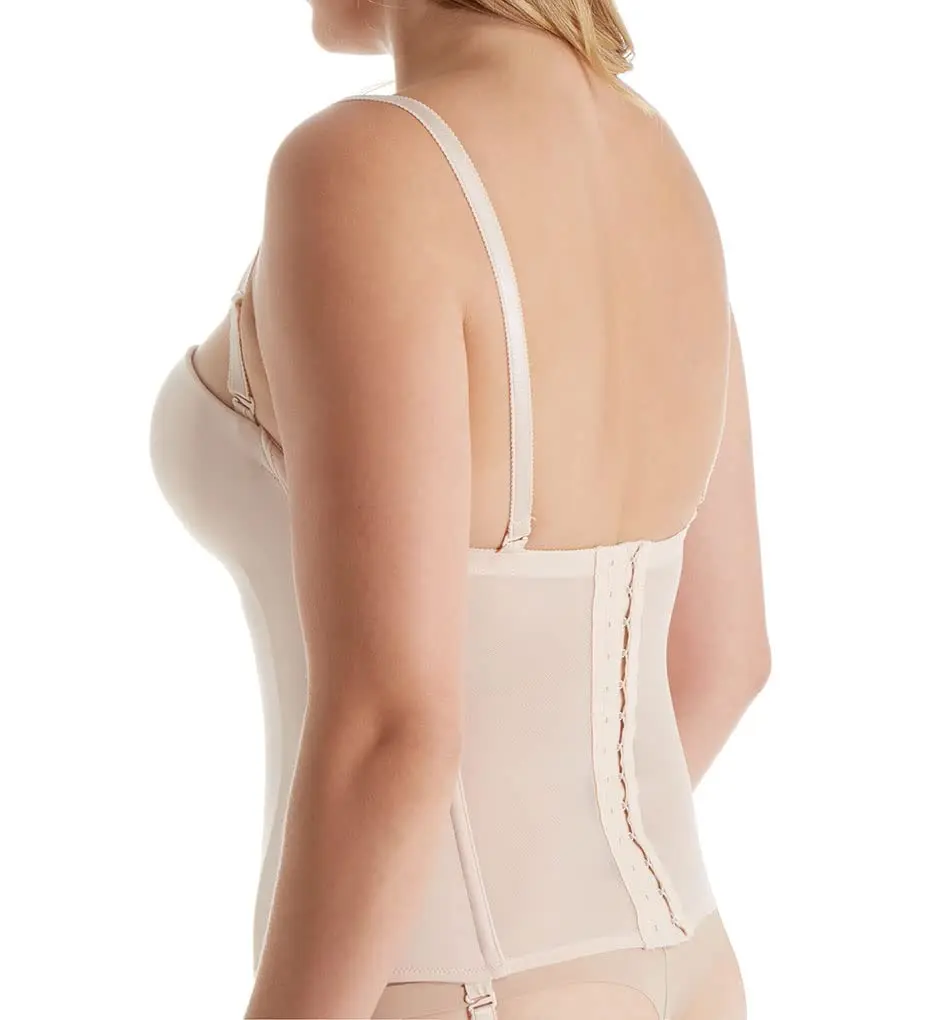 Carnival Women's Invisible Torsolette White 40B | Slim Waist & Curves Support - view 4