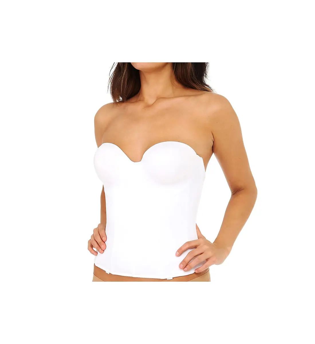 Carnival Women's Invisible Torsolette 40DD | Seamless Waist Cincher with Hidden Underwire - main product image