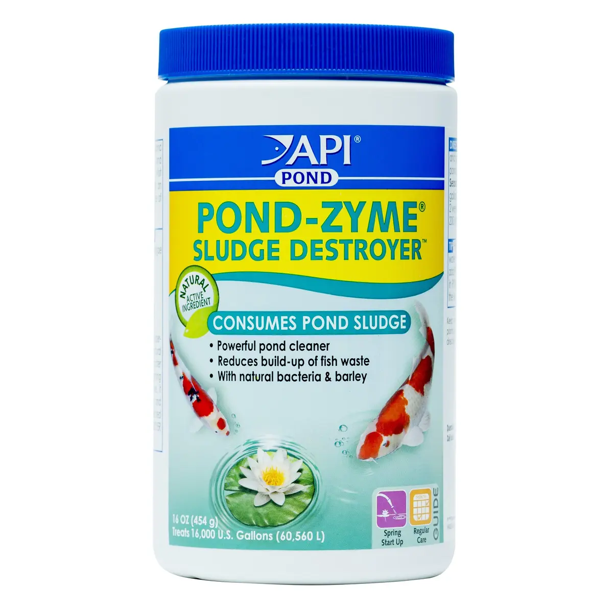 API Pond-Zyme Sludge Destroyer 16 oz | Natural Pond Bacteria for Up to 16,000 Gallons - main product image