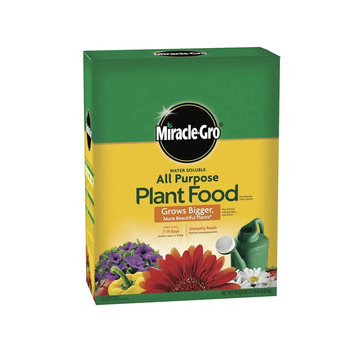 Miracle-Gro Water Soluble All Purpose Plant Food 4.54 kg (10 lb) | Feeds All Plants Instantly - main product image