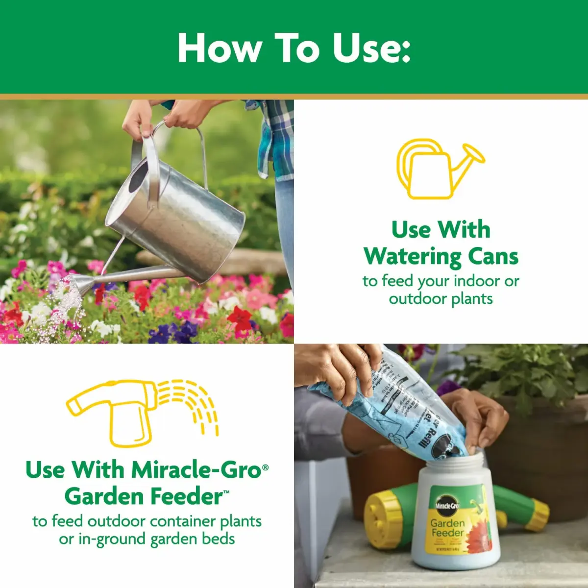 Miracle-Gro Water Soluble All Purpose Plant Food 4.54 kg (10 lb) | Feeds All Plants Instantly - view 7