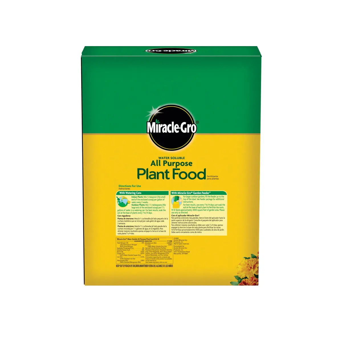 Miracle-Gro Water Soluble All Purpose Plant Food 4.54 kg (10 lb) | Feeds All Plants Instantly - view 2