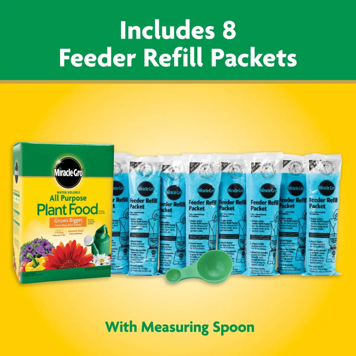 Miracle-Gro Water Soluble All Purpose Plant Food 4.54 kg (10 lb) | Feeds All Plants Instantly - view 3