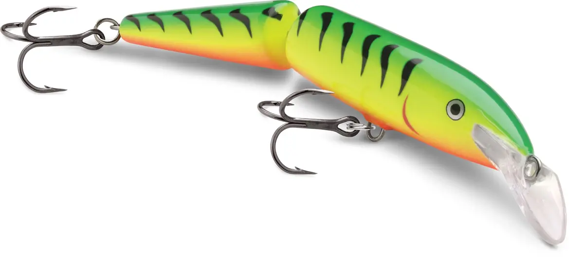 Rapala Jointed Minnow Lure 5-1/4" Firetiger | Wide Swimming Action for Bass Pike Walleye - view 2