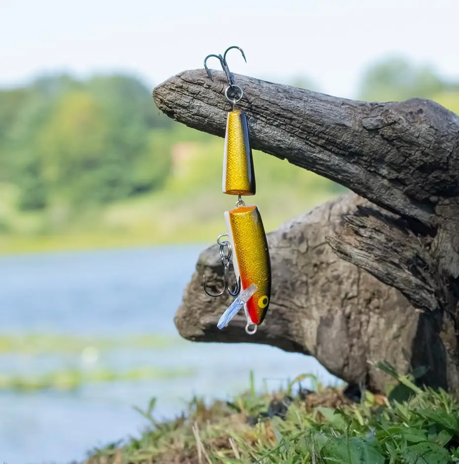 Rapala Jointed 13 Fishing lure 5.25-Inch | Pike Topwater Bait with Distress Action - view 8