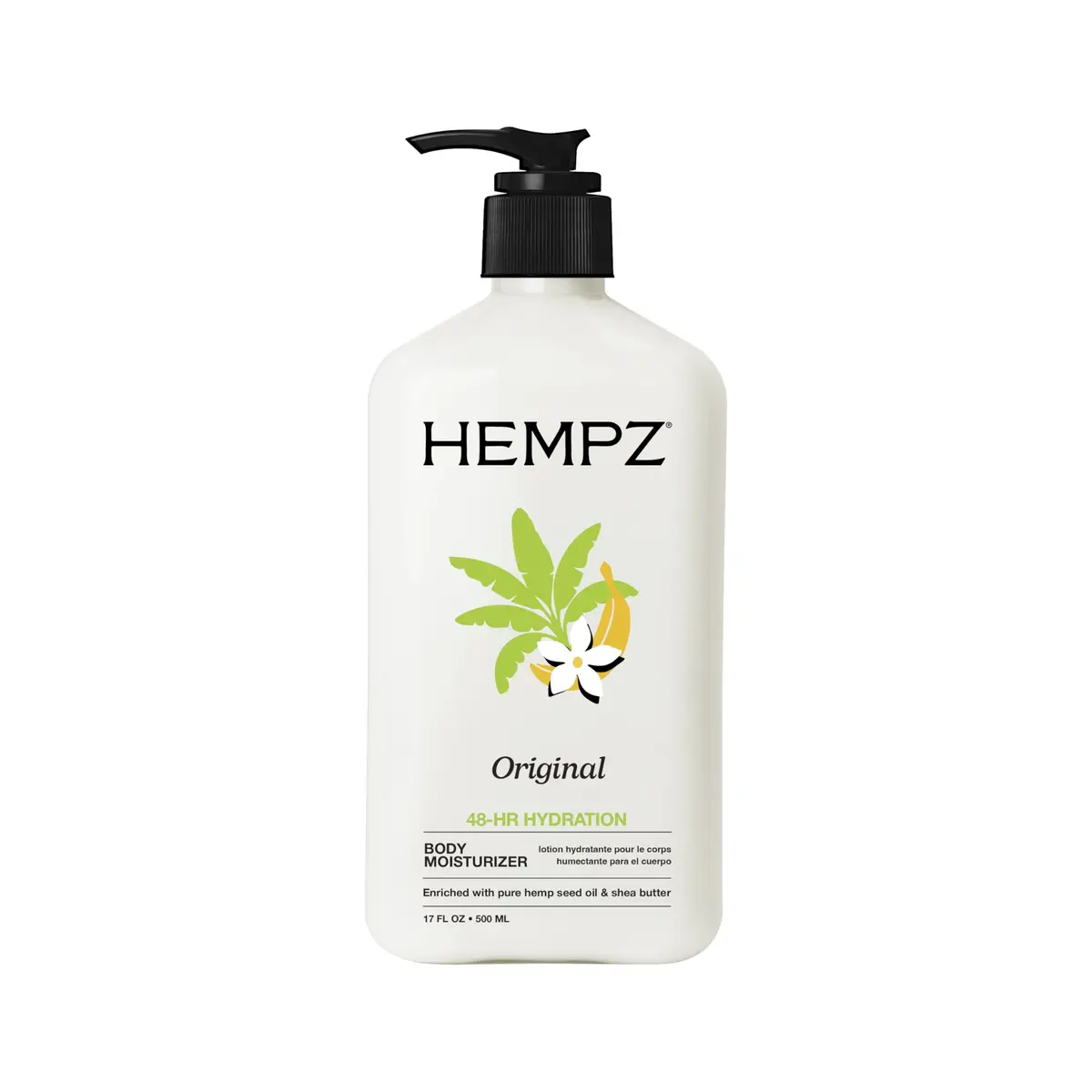Hempz Original Body Lotion 493ml (17 Fl Oz) | Hydrating, Vegan, Cruelty-Free - main product image