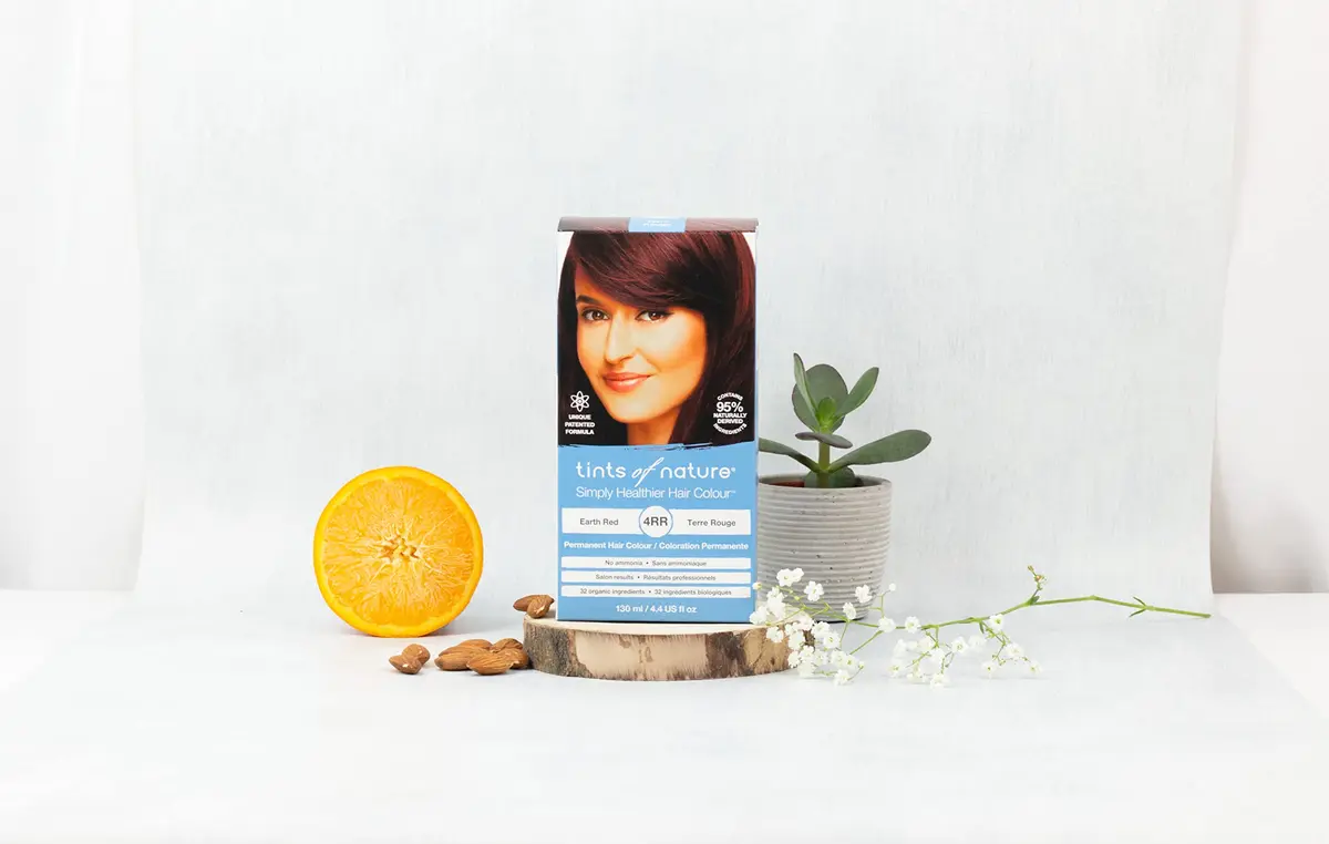 Tints of Nature 4RR Earth Red Permanent Hair Dye 130ml | Vegan, Ammonia-Free, Grey Coverage - view 5