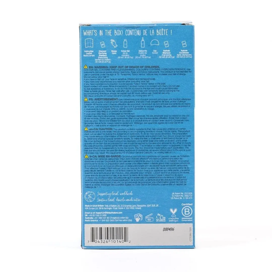 Tints of Nature 4RR Earth Red Permanent Hair Dye 130ml | Vegan, Ammonia-Free, Grey Coverage - view 3
