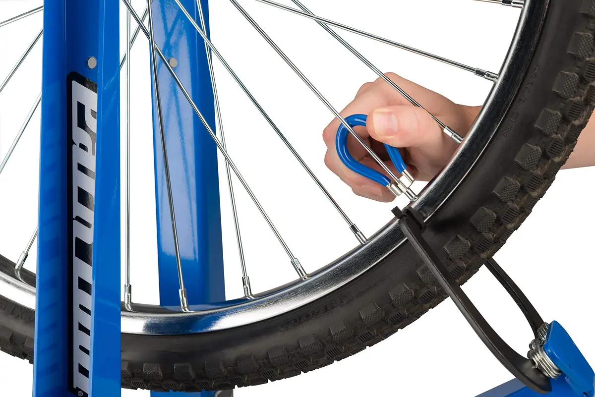 Park Tool SW-3C Spoke Wrench (Blue, 7mm Jaw) | Precision Tool for Wheel Truing - view 2