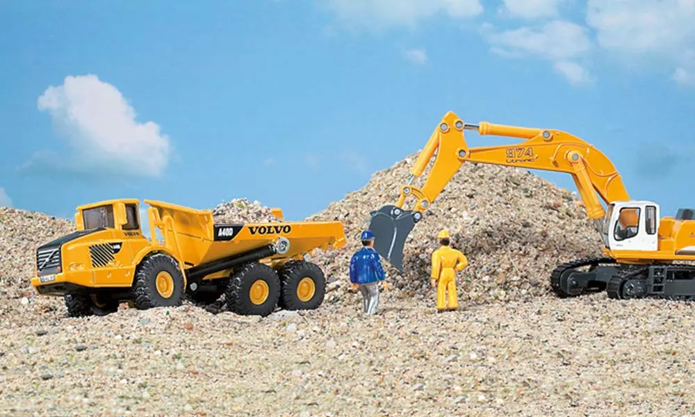 Siku WOW Volvo Dumper Toy Truck 13 cm (5.12 in) | Durable Metal Construction for Kids - view 7