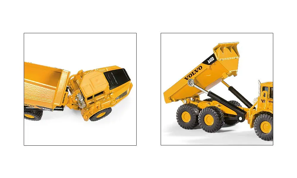 Siku WOW Volvo Dumper Toy Truck 13 cm (5.12 in) | Durable Metal Construction for Kids - view 2