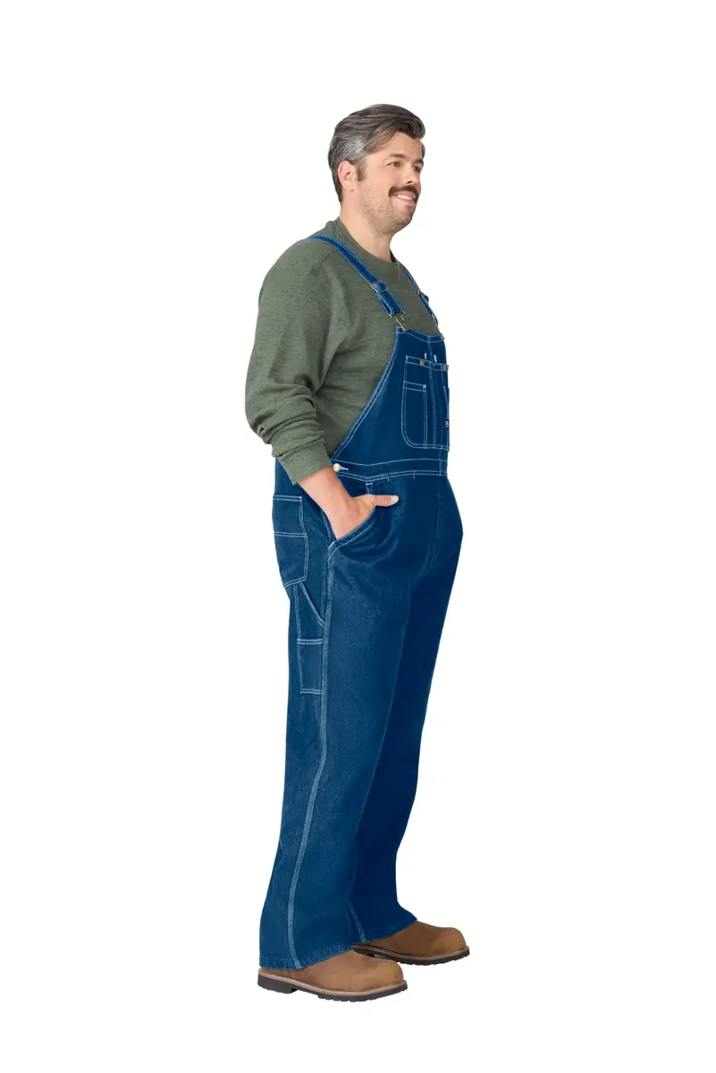 Liberty Big Smith Men's Stonewashed Bib Overall 36x32 | Durable Workwear for Men - view 5